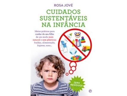 Livro Cuidados Sustentáveis na Infância de Rosa Jové (Português)