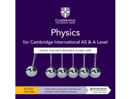 Livro Cambridge International AS & A Level Physics Digital Teacher's Resource Access Card (Inglês)