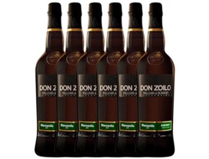 Generoso WILLIAMS & HUMBERT Williams & Humbert Don Zoilo Palomino Fino Jerez-Xérès-Sherry 0.75 L (6 unidades)