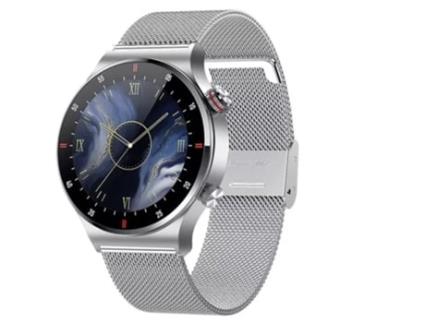 Smartwatch LIGE Prateado Bracelete Metal Prateado Faz Chamadas Telefónicas Recebe Mensagens