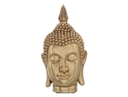 Figura Decorativa BIGBUY HOME Resina Buda (12,5 x 12,5 x 23 cm)