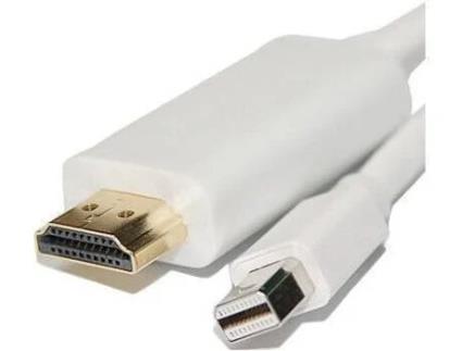 Cabo HDMI FOSMON (Mini DisplayPort - 1.8 m - Branco)