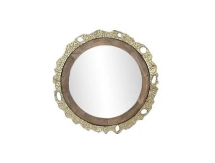 Espelho de Parede DKD HOME DECOR 59446 (Castanho - 2.50x78.50x78.50cm)