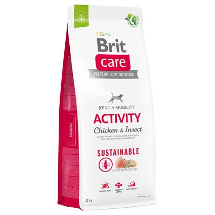 Brit Care Dog Sustainable Activity frango e insetos - Pack económico: 2 x 12 kg