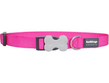Coleira para Cães  Suave Fúcsia (1.2 x 20-32 cm)
