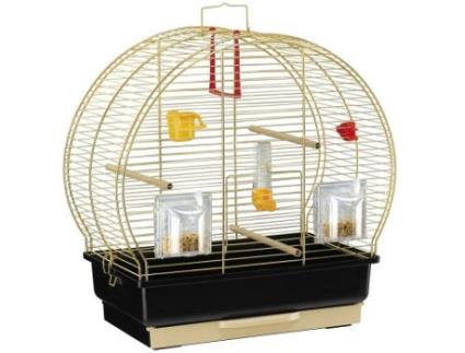Gaiola para Pássaros  Luna 2 (Dourado)