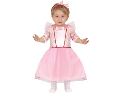 Fato de Bebé  Princesa Rosa (Tam: 12 a 24 meses)