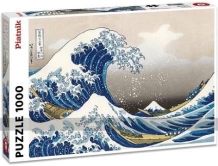 Puzzle  Hokusai The Great Wave (Idade Mínima: 8 Anos - 1000 Peças)