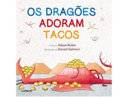 Livro Os Dragões Adoram Tacos de Adam Rubim (Português)