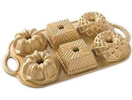 Forma para Queques NORDIC WARE Geo Bundtlette