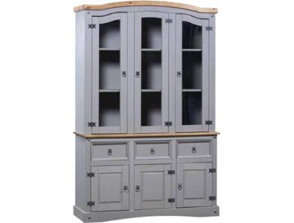 Aparador  Corona pinho mexicano cinzento