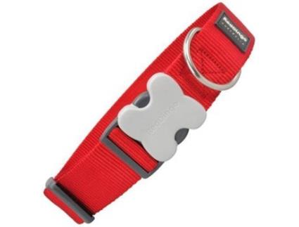 Coleira para Cães  Extra Largo Vermelho (4 x 37-55 cm)