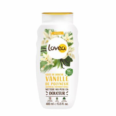Gel de Banho Baunilha da Polinésia Lovea 400 ml