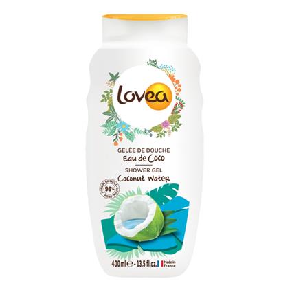 Gel de Banho Efeito Hidratante de Côco Lovea 400 ml