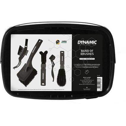 Dynamic Bike Care Bike Cleaning Brushes Kit