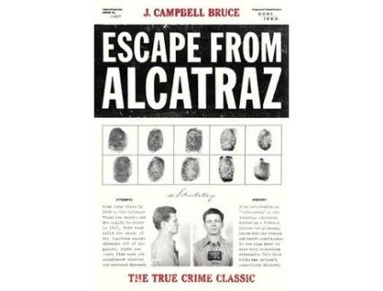 Livro escape from alcatraz de j. campbell bruce (inglês)