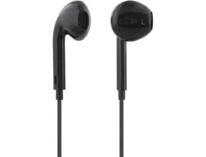 Auriculares com Fio STREETZ Hl-W106 (In Ear - Microfone - Preto)