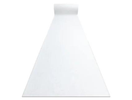 Tapete Antiderrapante DYWANY LUSZCZOW Casamento Rumba 1950 (Branco - 140x450 cm)