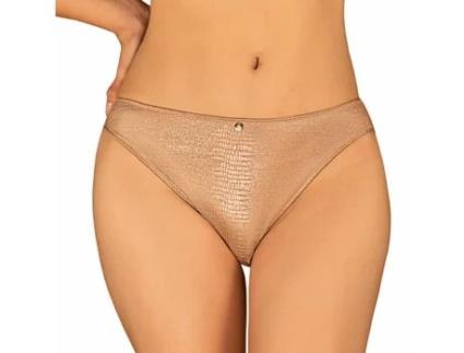 Cuecas Obsessive  Filipines Dourado - L