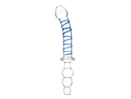 Masturbador Dupla Penetração Glas Twister