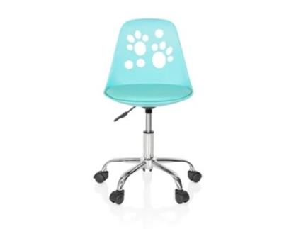 Cadeira de Escritório HJH OFFICE para Crianças Fancy I Turquesa