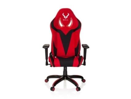 Cadeira Gaming HJH OFFICE Promoter (Até 120 kg - Elevador a Gás Classe 3 - Preto e Vermelho)