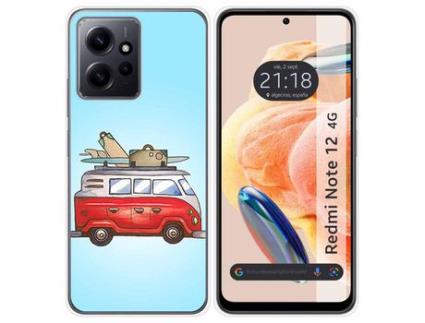 Capa para Xiaomi Redmi Note 12 4G TUMUNDOSMARTPHONE Multicor
