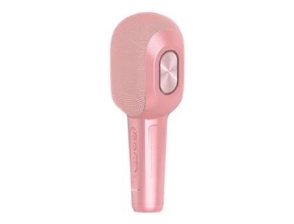 Microfone TOPK Karaoke Zealot Rosa