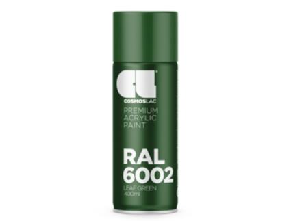 Acrílico Premium Brilhante Ral Cosmos Lac 400 Ml (Ral 6002 Verde Folha)