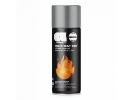 Tinta Anticalórica em Spray de Alto Calor 700ºc 400 Ml (Alumínio N350)