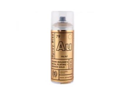 Spray Bike Tinta Bronze Metálica 400 Ml