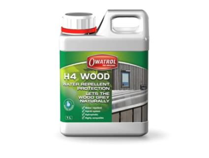 H4 Protector Impermeabilizante para Madeira Incolor 1 Lt