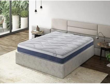 Colchão Viscoelástico MOISURY New Ocean 180x180 - Colchão de 25 cm de espessura - Tratamento de Aloe Vera