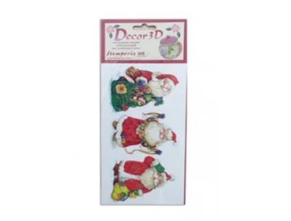 Decoração adesiva para cerâmica e vidro 3D 11X20 (Kdb90)