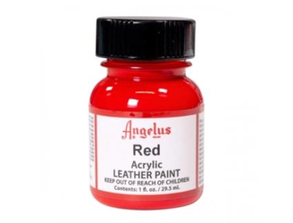 Tinta Couro e pele sintética Angelus 29,5 Ml (Vermelho 064)