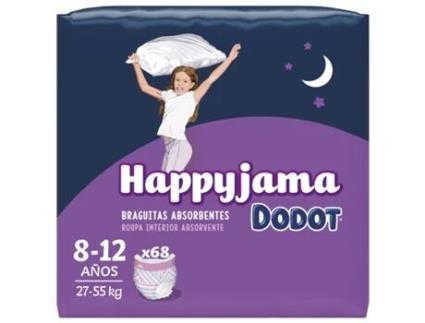 Fraldas DODOT Happyjamas Menina (4x17 - 68 Unidades)
