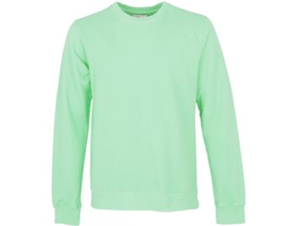 Sweatshirt Pescoço Redondo Colorful Standard Classic Organic Faded Mint (Tam: L)