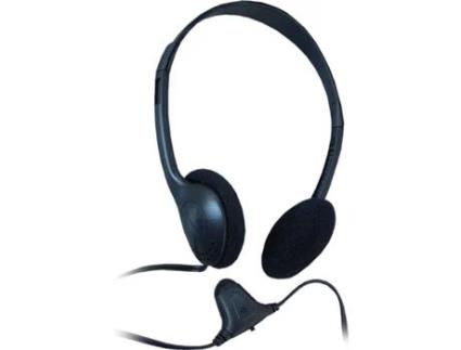 Auscultadores com Fio KARMA ITALIANA HP 1096TV (On Ear - MicroAuriculares - Preto)