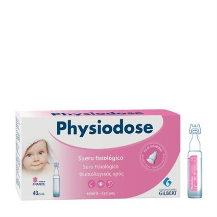 Physiodose Infantil Soro Fisiológico 40x5ml