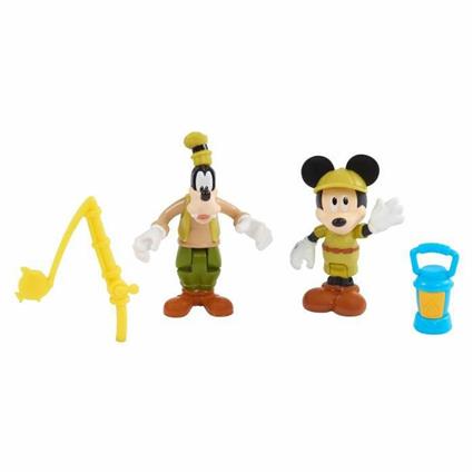 Figuras de Ação Disney Junior Mickey Camping