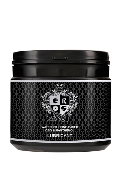 Lubrificante EROS à base de água e silicone à base de água e pantenol 500 ml