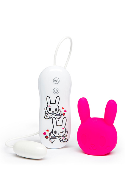 Tokidoki 7 Function Silicone Purple Bunny Vibrador Clitoriano