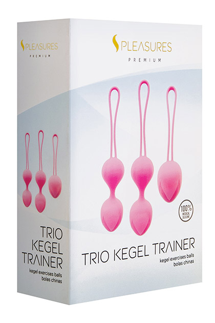 Trio Kegel Trainer Rosa Claro