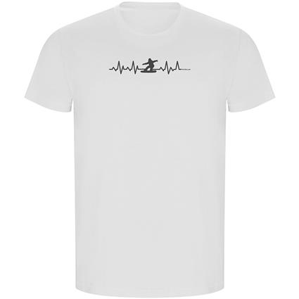 Kruskis Snowboarding Heartbeat Eco Short Sleeve T-shirt  L Homem