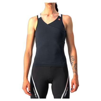 Castelli Solaris Sleeveless Jersey Preto L Mulher
