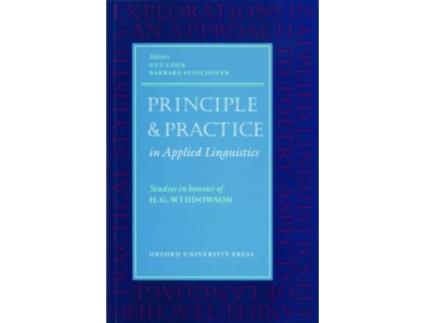 Livro Oxford Applied Linguistics: Principle And Practice In Applied Linguistics de Guy Cook