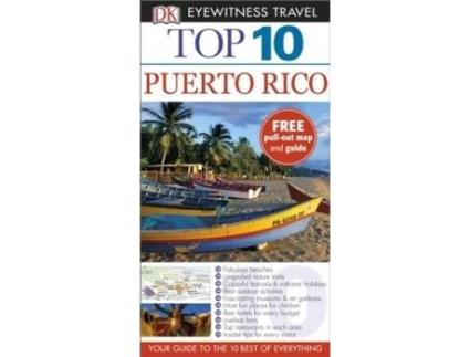 Livro Puerto Rico Eyewitness Top 10 Travel Guide