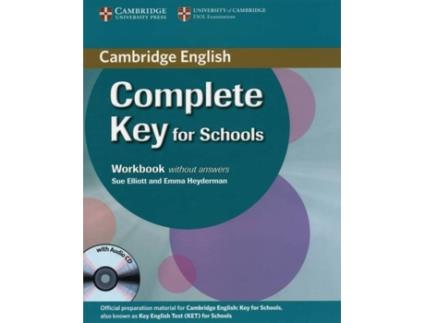 Livro Complete Key for Schools Workbook without Answers with Audio CD