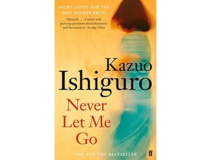 Livro Never Let Me Go de Kazuo Ishiguro