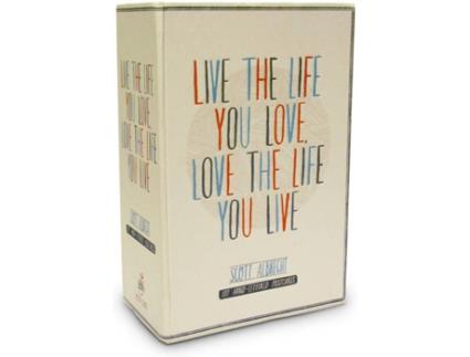 Livro Live The Life You Love Postcard Box de Scott Albrecht